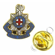 The Royal Sussex Regiment Lapel Pin Badge (Metal / Enamel)